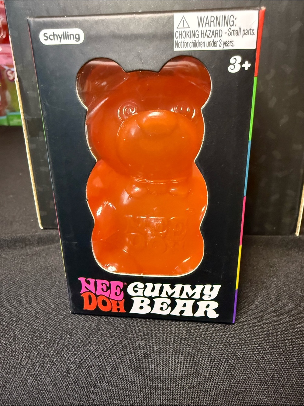 NeeDoh Orange Gummy Bear Kids Toy